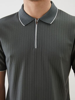 Polo Yaka Erkek Dokulu Ti??rt