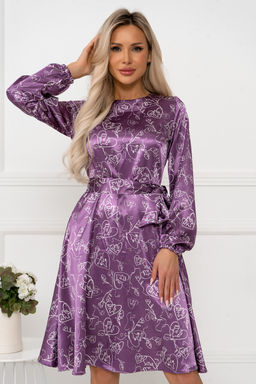Платье Open Style 6612 фиолетовый