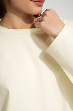 Женский лонгслив оверсайз Happyfox