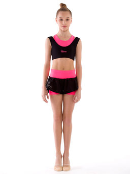 7069 Топ короткий двойной из хлопка - Chersa фото 4