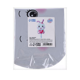 Цена за 5 шт. Шар фольгированный 16 Милый зайка, цвет розовый - Страна карнавалия фото 2