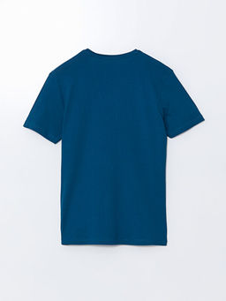 Bisiklet Yaka Penye Erkek Ti??rt