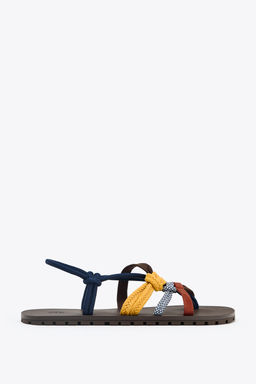 COLOURED STRAPPY SANDALS - Zara фото 12