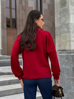 Джемпер AURA 2199-170 спелая вишня