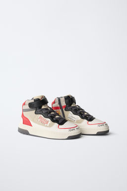 STRANGER THINGS NETFLIX HIGH-TOP SNEAKERS - Zara фото 10