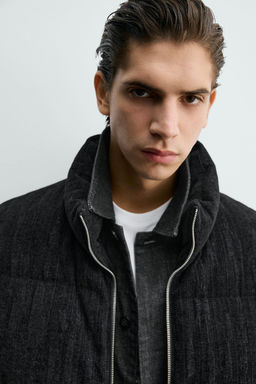 CROPPED FIT PADDED JACKET - Zara фото 6