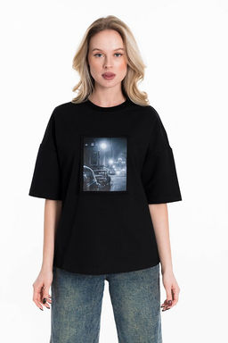 Футболка М324287Па черный