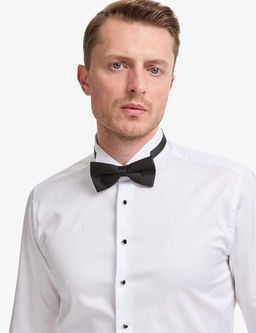 Beyaz Slim Fit Smokin G_mlek