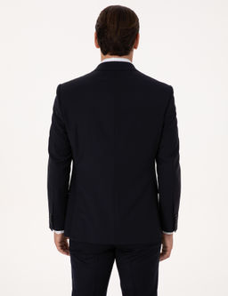 Lacivert Slim Fit Ceket - Cacharel фото 5