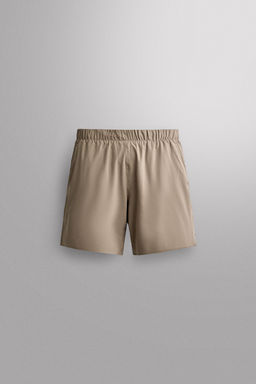 PANTALONES CORTOS ENTRENAMIENTO 9 / Marr?n claro - Zara фото 8