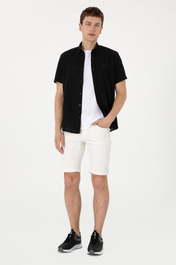 Erkek Siyah K_sa Kollu G_mlek Sepette S_rpriz _ndirim - U.s. polo assn фото 4