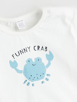 Yenge? Bask?l? Erkek Bebek Ti??rt ve ?ort 2li