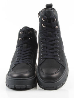 05-AW1002-6M DK. BLUE Ботинки зимние мужские (натуральная кожа, натуральный мех)