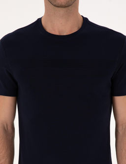 Lacivert Slim Fit Ti__rt