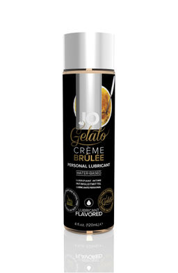 Съедобный лубрикант на водной основе JO Gelato Creme Brulee, со вкусом Крем Брюле, 120 мл