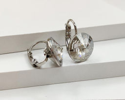 Серьги с кристаллами Swarovski