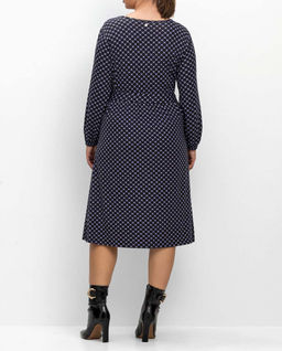 Платье, черно-фиолетовое - Sheego фото 4