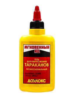 Средство от тараканов Дохлокс Мгновенный яд, гель, 100 мл