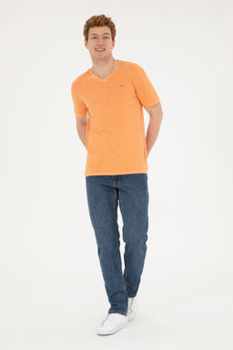 Erkek Turuncu Basic Ti__rt - U.s. polo assn фото 4