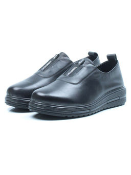 03-5069 BLACK Полуботинки женские (натуральная кожа)