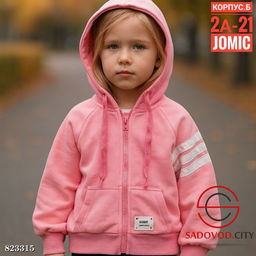 Детский бомбер для детей на молнии