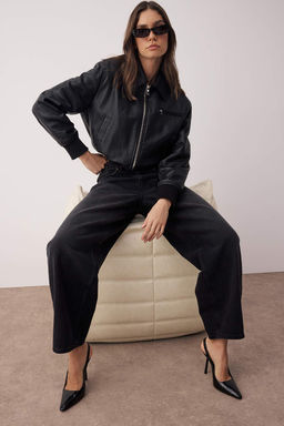 Ac?k Mavi Normal Bel Loose Baggy Jeans TWOAW26JE00053 - Trendyolmilla фото 5