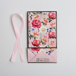 Пакет подарочный с лентой You are beautiful, 13 23 7 см - Дарите счастье фото 5