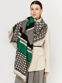 в составе ШЕСТЬ и КАШЕМИР Большой, мягкий, теплый однотонный двусторонний палантин - Tantino фото 9