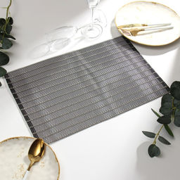 Салфетка на стол Доляна, цв.черное золото, 45*30см  фото 2