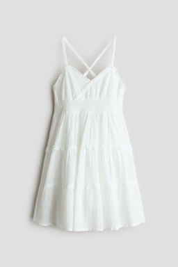 Vestido escalonado de algod?n - H&m фото 3