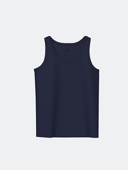 Bisiklet Yaka Erkek ?ocuk Atlet 2li