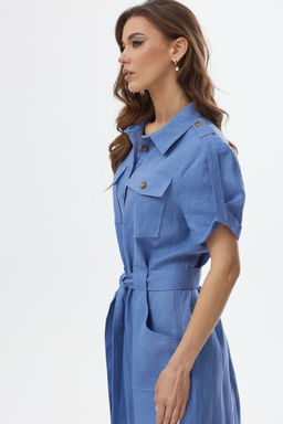 Платье Golden Valley 4921S-Р голубой фото 7