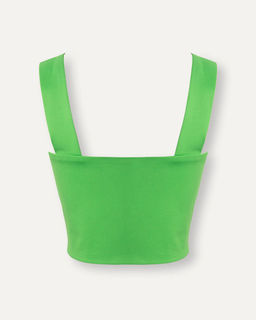 Блузка-топ с глубоким квадратным вырезом - Incity фото 9