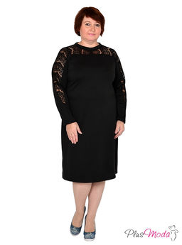 Платье Модель №495 размеры 44-84 - Plusmoda фото 2