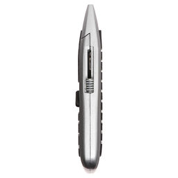 Нож универсальный трапециевидный 19 мм, фиксатор, корпус металл, Zinc-alloy, TOP