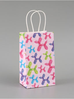 Цена за 3 шт. Пакет подарочный «Шары», 12 × 21 × 9 см