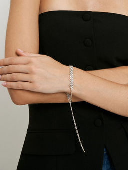 10206200158 Браслет жен. Selena серебристый - Concept club фото 4