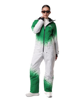 Комбинезон BB-0525 Бело-зеленый