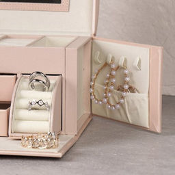 Шкатулка для украшений 17x14x15см / SP01192 /уп 18/ - Галеонтрейд фото 5