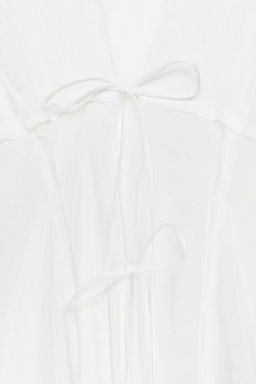 ZW COLLECTION BLOUSE WITH TIES - Zara фото 26