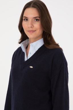 Kad_n Lacivert Melanj Kazak - U.s. polo assn фото 2