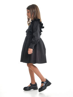 Платье черное нарядное для девочки 33-24251 черный - Mini maxi фото 10