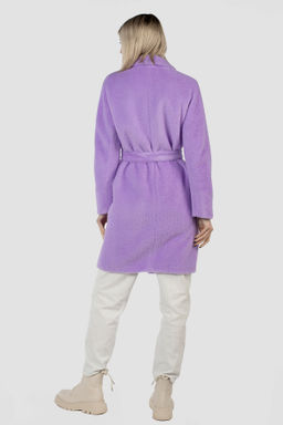 Пальто женское демисезонное (пояс) - El podio фото 11