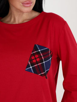 IV-CAPRIZ Нежка - пижама бордовый