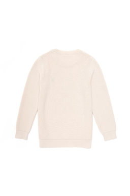 Кремовый базовый свитер для девочек - U.s. polo assn фото 3