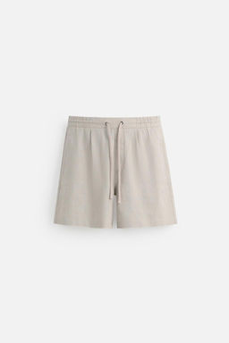 100% LINEN BERMUDA SHORTS - Zara фото 15
