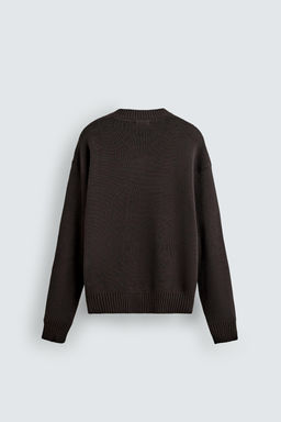 COTTON TEXTURE SWEATER - Zara фото 8