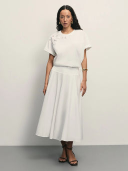 Футболка с кружевом / Zarina фото 2