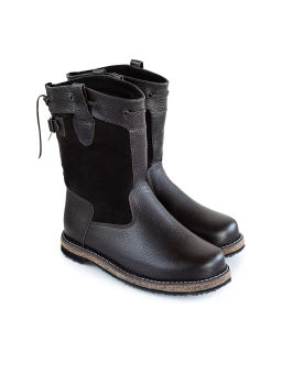 Сапоги мужские Барс, коричневые, на войлочной подошве