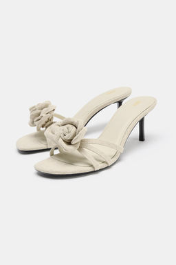 SANDALS WITH DECORATIVE STRAPS - Zara фото 2